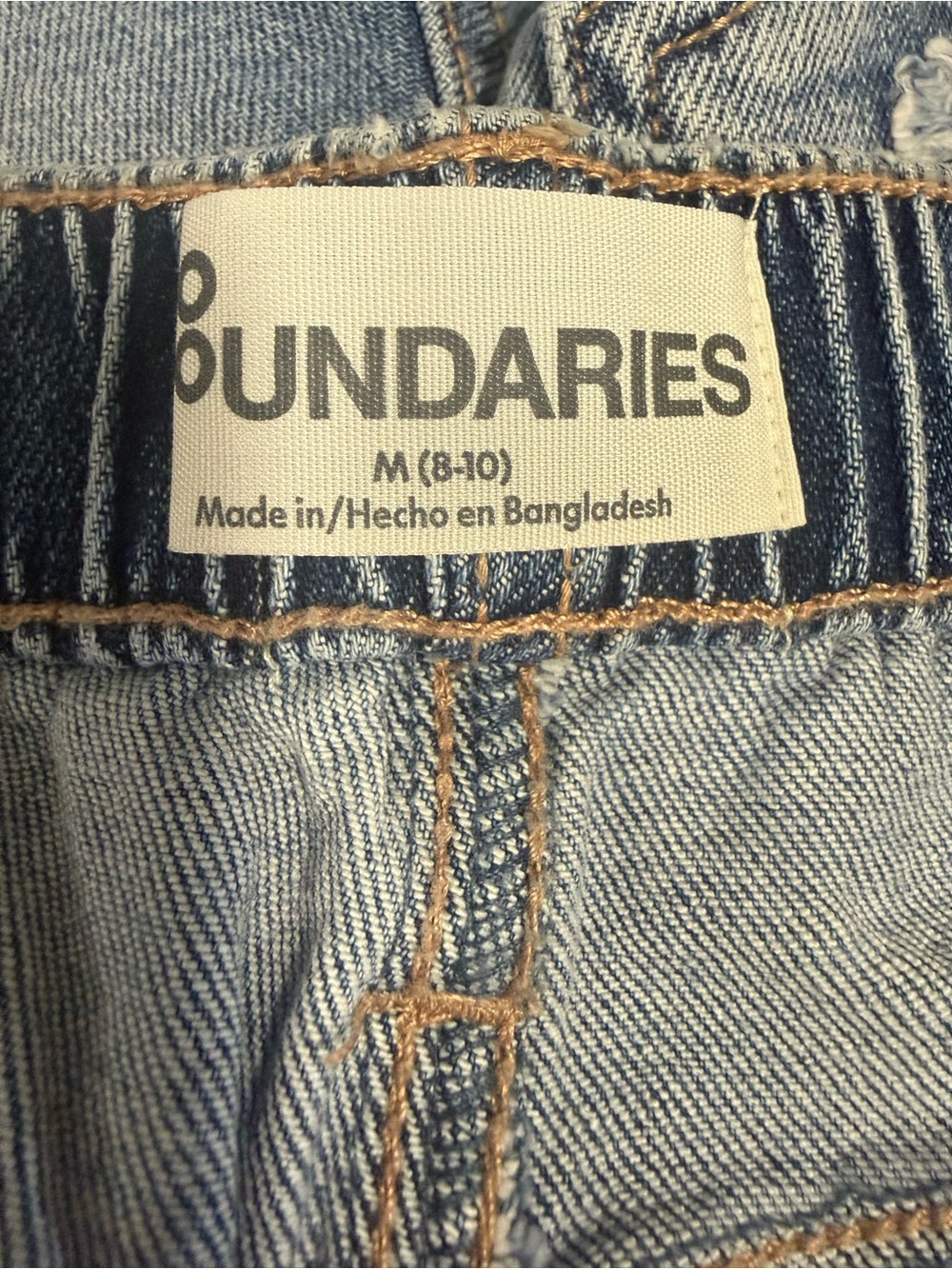 Wide Leg Star Pocket Jeans NWT Size M (8–10) Boundaries - Picture 4 of 5